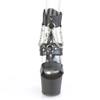 Pleaser - ADORE761 Sandaal met enkelband, Paaldans schoenen - Paaldans schoenen - Zwart Product image